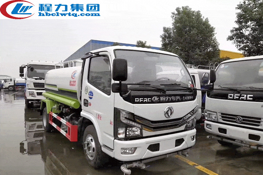 國六5方灑水車-程力威牌CLW5070GSSD6型灑水車